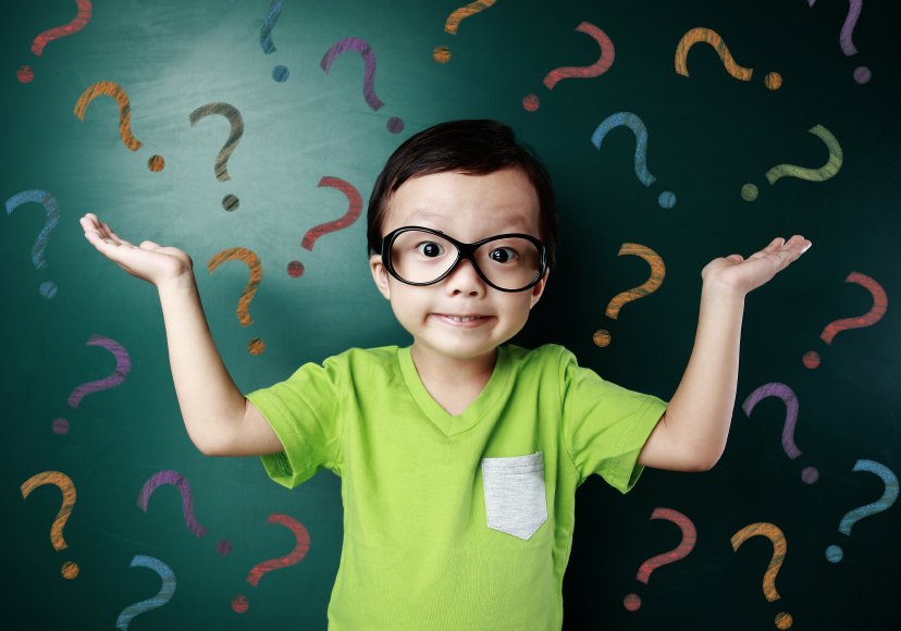Child with questions