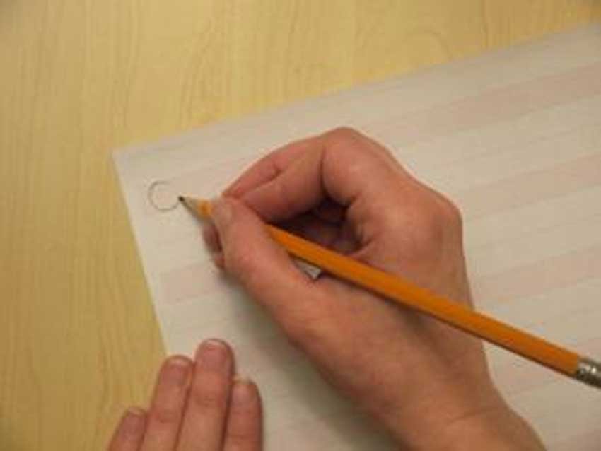 writing on paper