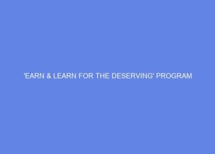 earn learn for the deserving program 48833