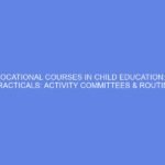 NCDC VOCATIONAL COURSES IN CHILD EDUCATION: 2021-22 PRACTICALS: ACTIVITY COMMITTEES & ROUTINE ACTIVITIES
